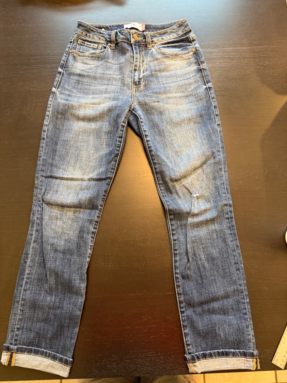 Cabi Higher Straight Jeans, Denim, 2, Used - Excellent